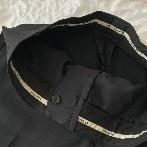 Vintage Calvin Klein Collection Wide Leg Pants Italy - Picture 12 of 13